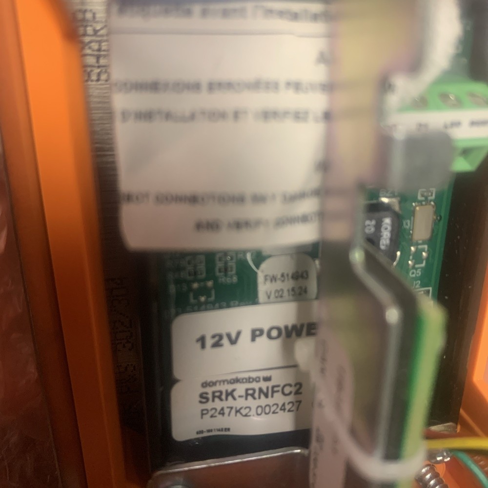 dormakaba SRK-RNFC2 Keys Scan Open Box