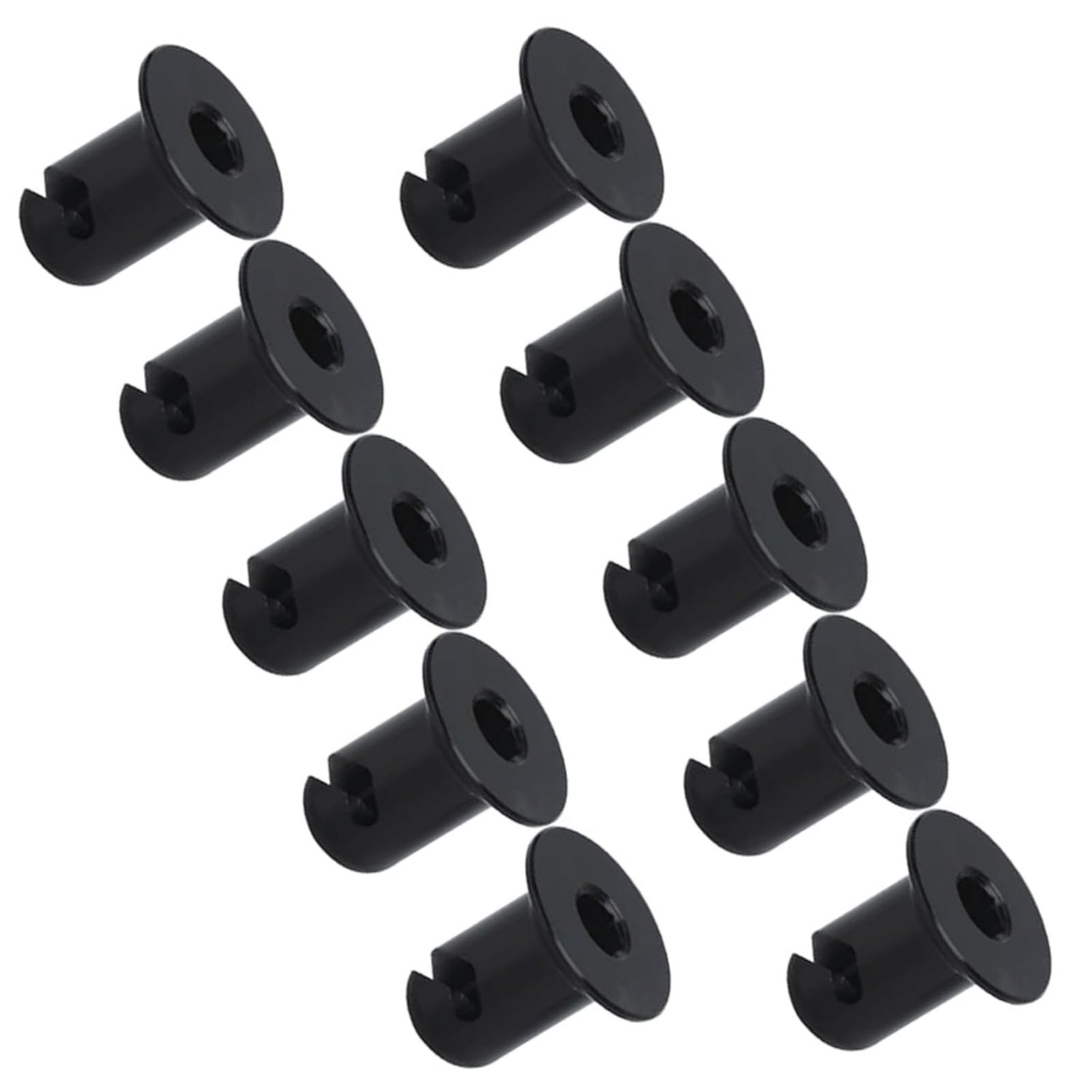 10Pc.500 Grip 7/16" Aluminum Dzus Button Flush Allen Head Quarter Turn Fasteners