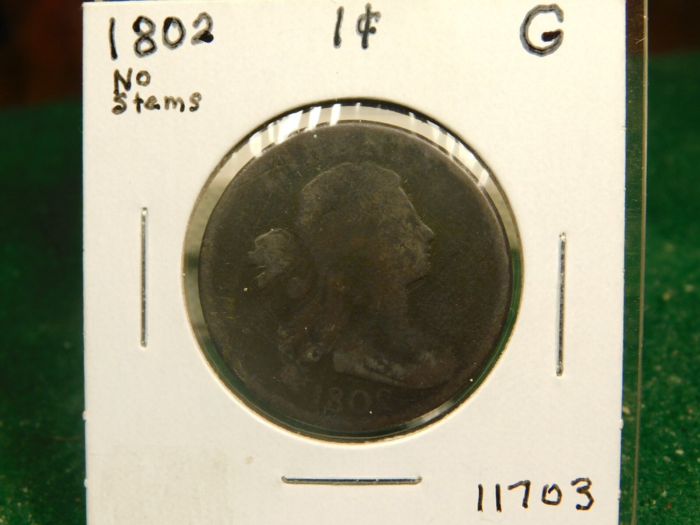 1802 Large Cent  Item # 11703