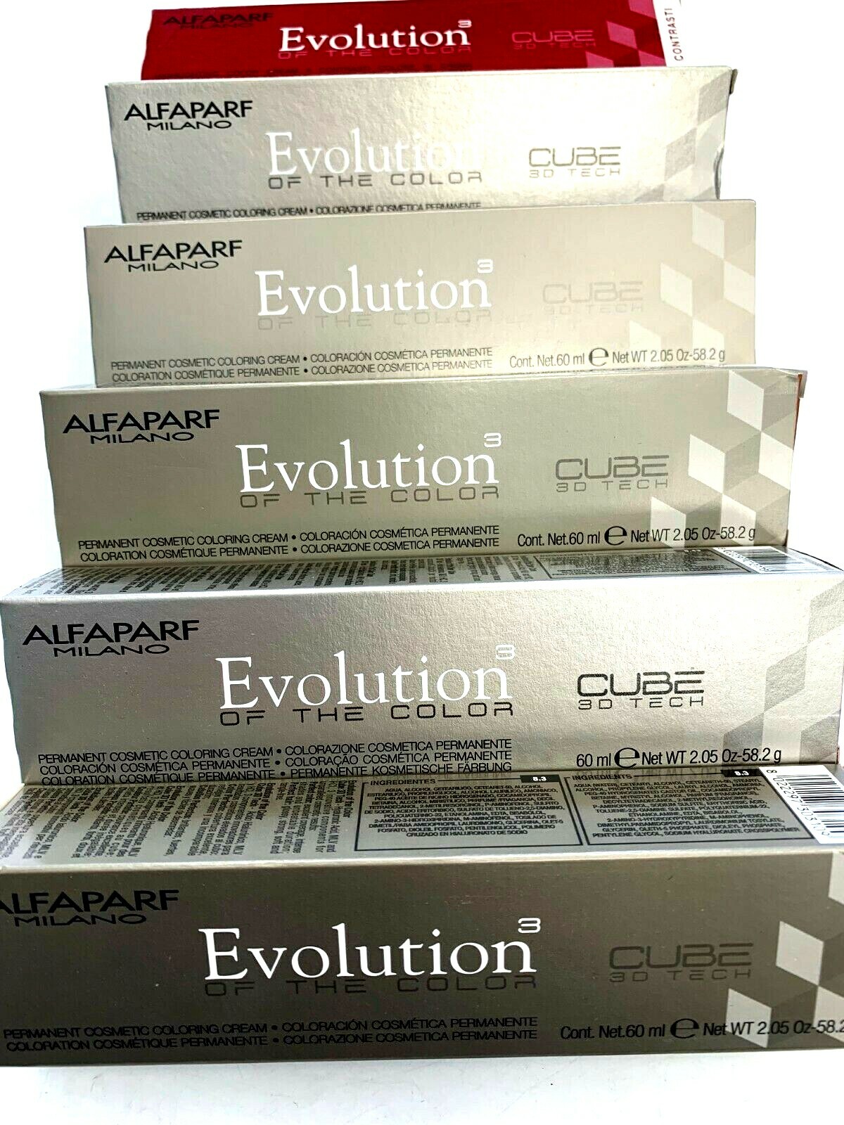 Alfaparf Evolution of the Color Permanent Coloring Cream 2.05 oz Pick Your Color