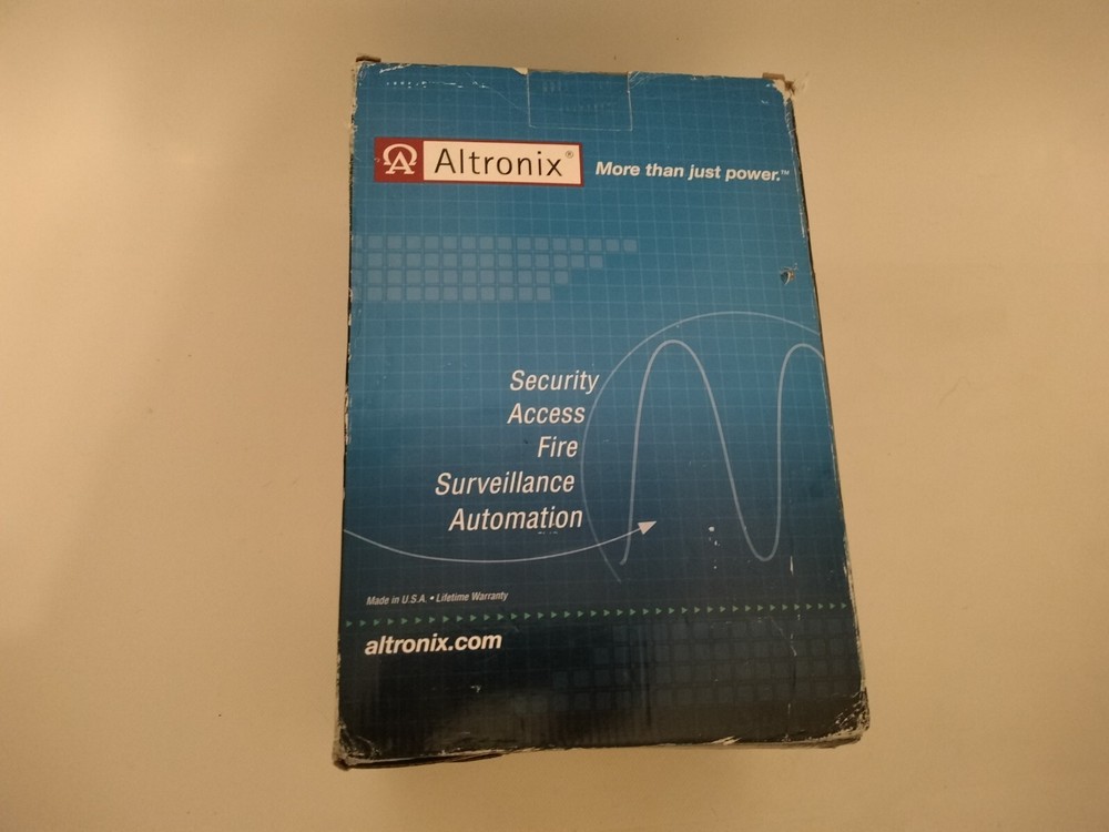 altronix altv2481 24VAC CCTV Power suply