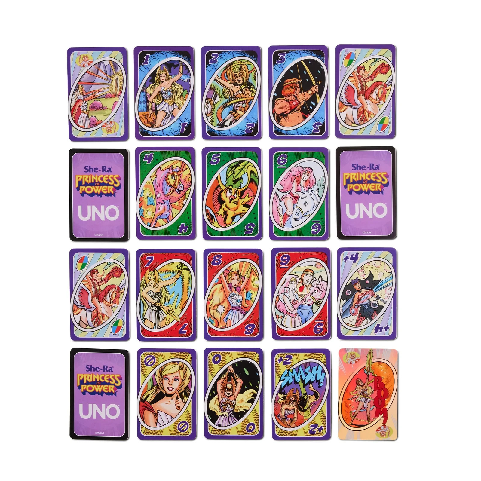 Mattel - UNO - She-Ra Princess of Power Fandom MOTU Card Game Deck - New