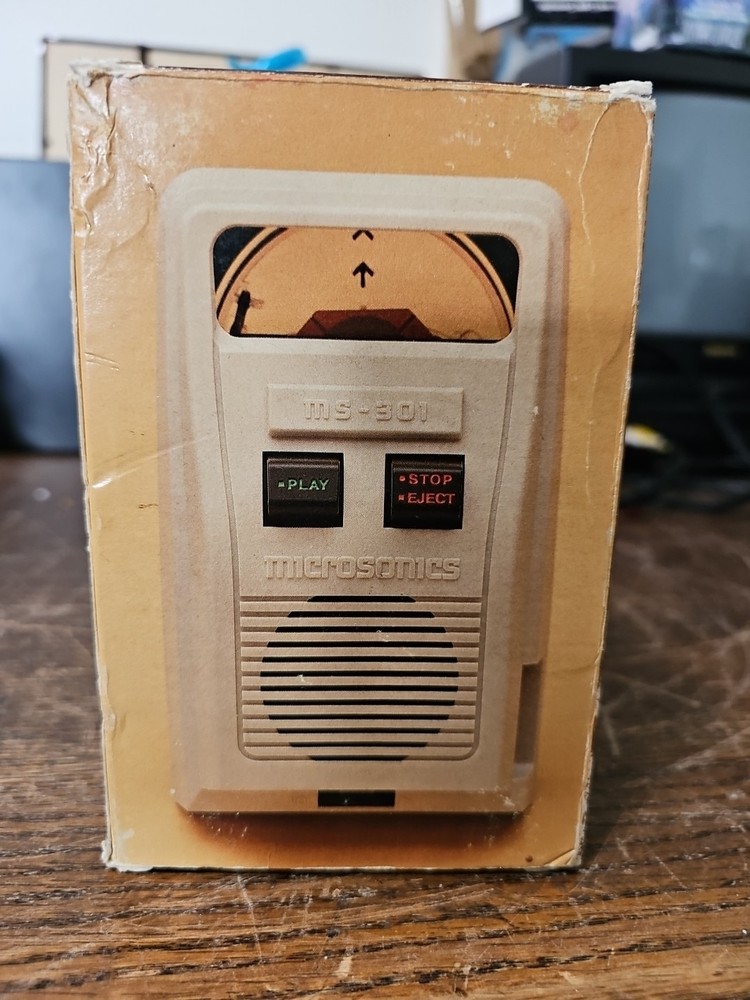 Microsonics MS-301 Mini Player Vintage Microphonograph