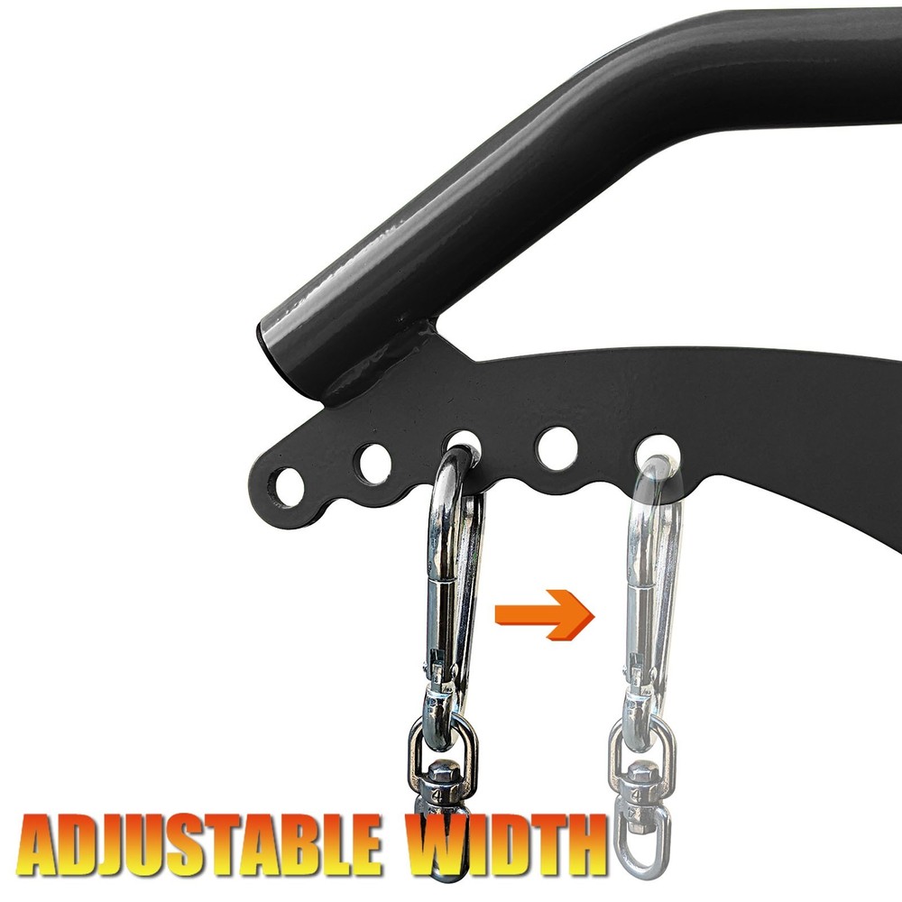 Adjustable Lat Pull Down Bar Cable Machine Landmine Barbell Attachments for Gym