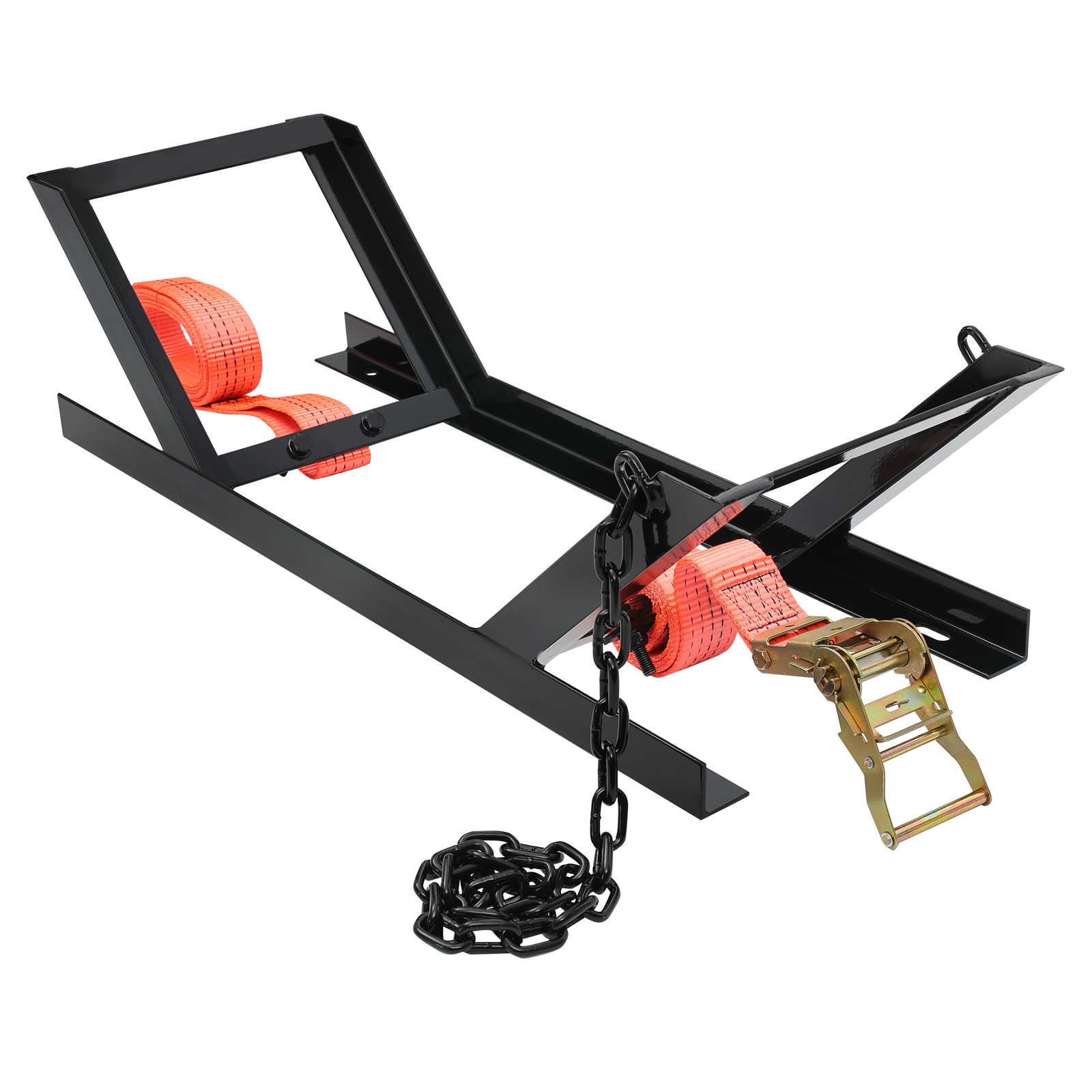 Powder Coated Semi Truck Tire Rack Spare Tire Carrier Mount Holder W/Hardware