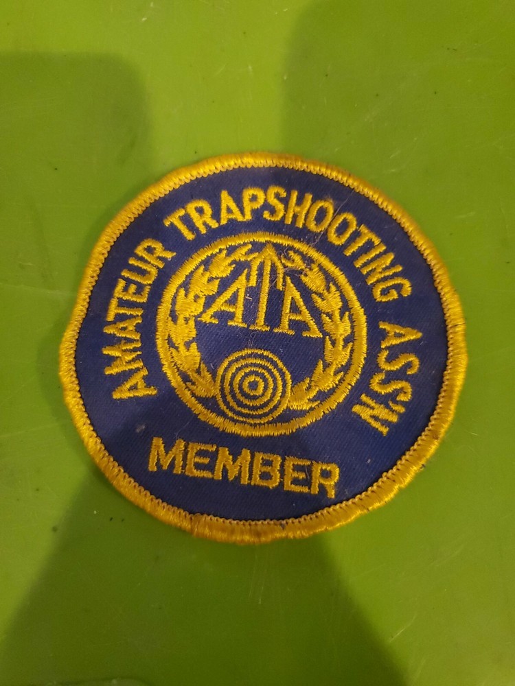 NICE AMATEUR TRAPSHOOTING ASSN MEMBER VEST JACKET PATCH