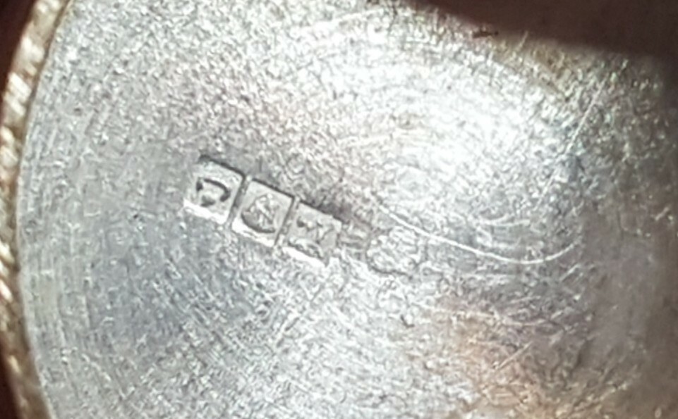 Antique Solid Silver Pill Box