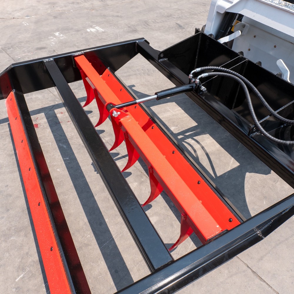 Skid Steer Box Scraper Ripper Land Plane Leveler Grading Attachment