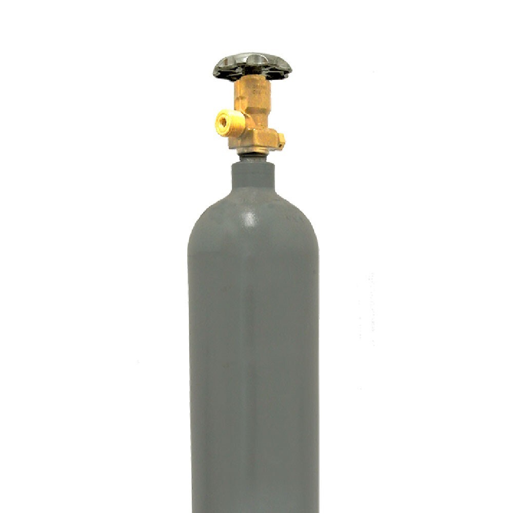 Reconditioned 4 lb. Steel CO2 Cylinder with CGA320 Valve for Homebrew Kegging