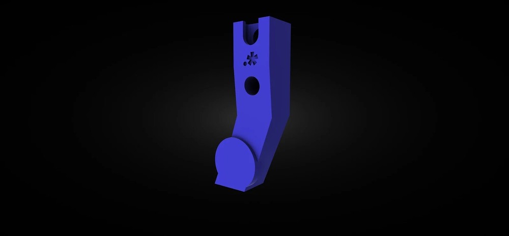 StrandMount Slim Wall Mount Strap Button Hanger for Strandberg Guitars