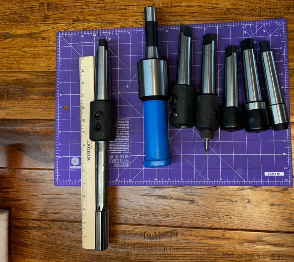 LARGE Lot 7 High Precision Side Lock End Mills Arbors For Drilling Machine FL