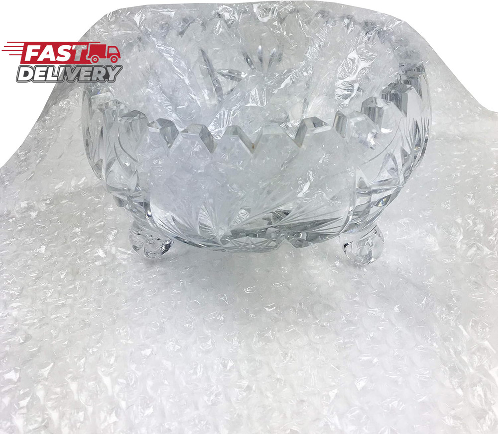 Amazon Basics Bubble Cushioning Wrap Packing Material for Fragile Items, Perfora