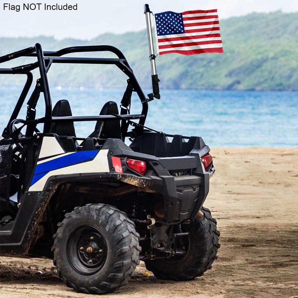 Golf Cart Flag Holder and Pole Bracket Mount