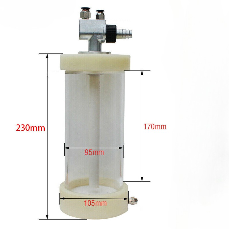 1 PCS Fluidization Hopper Cup (1 L) with IG02 Pump for Powder Coating Machine