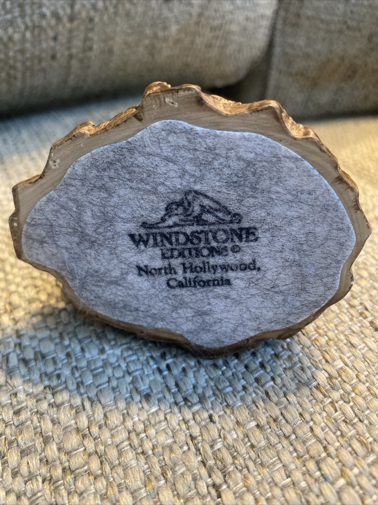 Windstone Editions Peacock Dragon Hatching Egg Signed Pena 1984