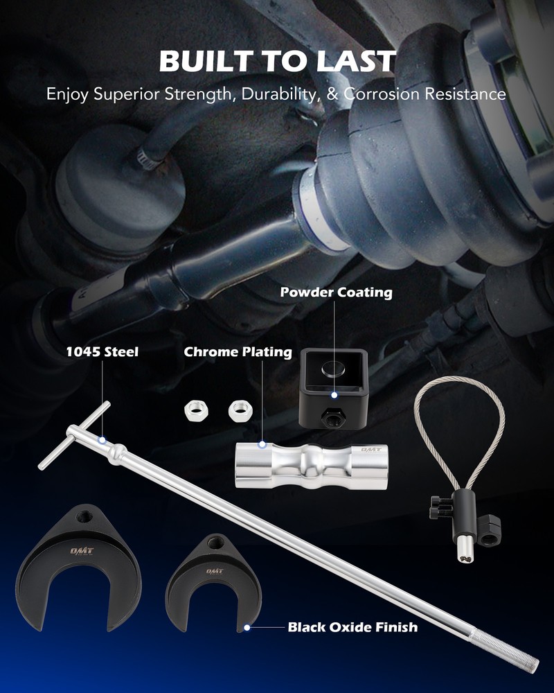 OMT CV Joint Puller Slide Hammer Inner Outer CV Axle Half Shaft Removal Tools