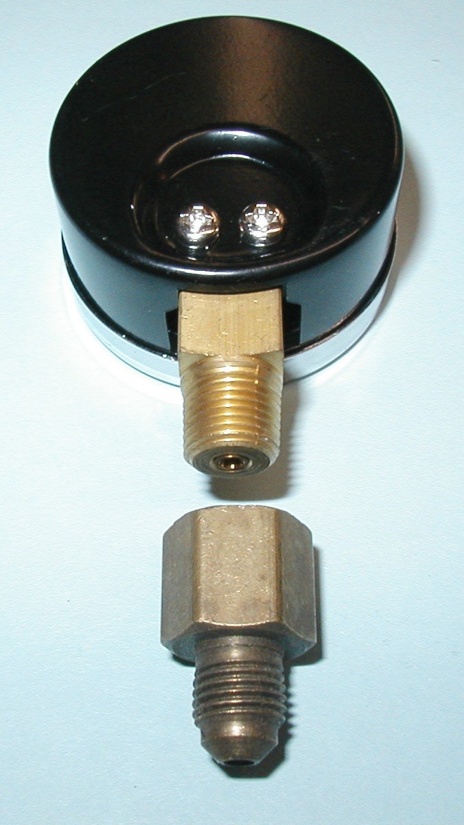 Oil Burner Fuel Pressure Test Gauge for Beckett, Suntec, Webster & Danfoss Pumps