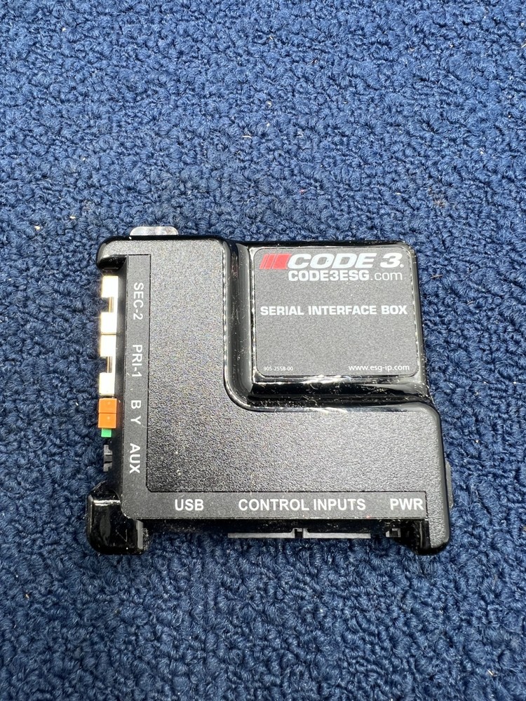 Code 3 CZMATSIB Serial Interface Box (SIB) For Code 3 Matrix Devices