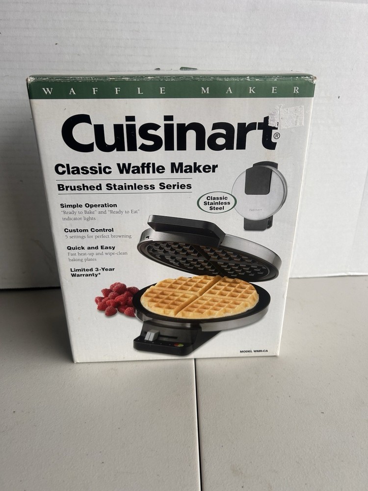 Cuisinart WMR-CA Waffle Maker - Silver - New In Box