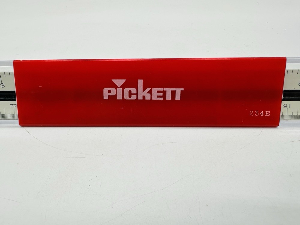 Pickett Architecture Scale 234-E Drafting Drawing Ruler 3 Sided 234E Engineer