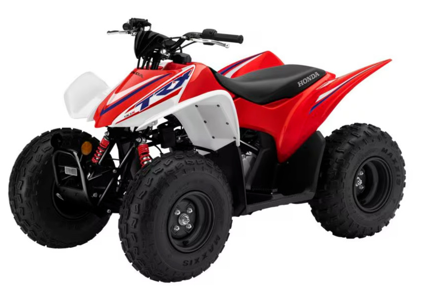 HONDA TRX90, TRX 90 OEM STEEL BLACK HANDLEBARS, BARS 1993-2025, 53100-HP2