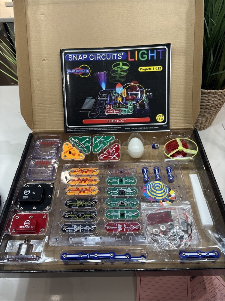 Elenco Snap Circuits Light Kit SCL175 Stem Projects Educational Electronics Kids