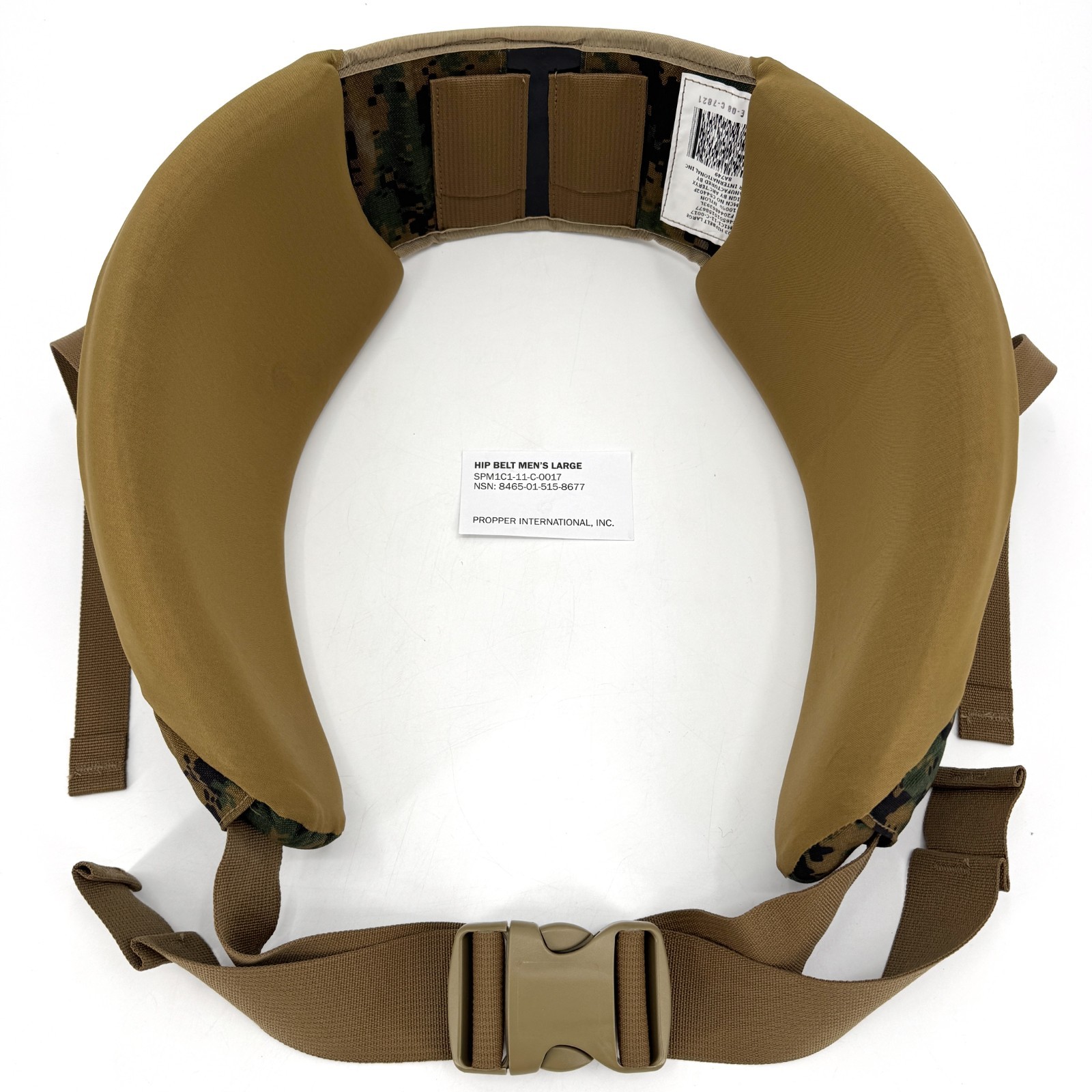 NEW GEN II USMC ILBE Main Pack Hip Belt Padded Hipbelt Waist Belt SIZE LARGE