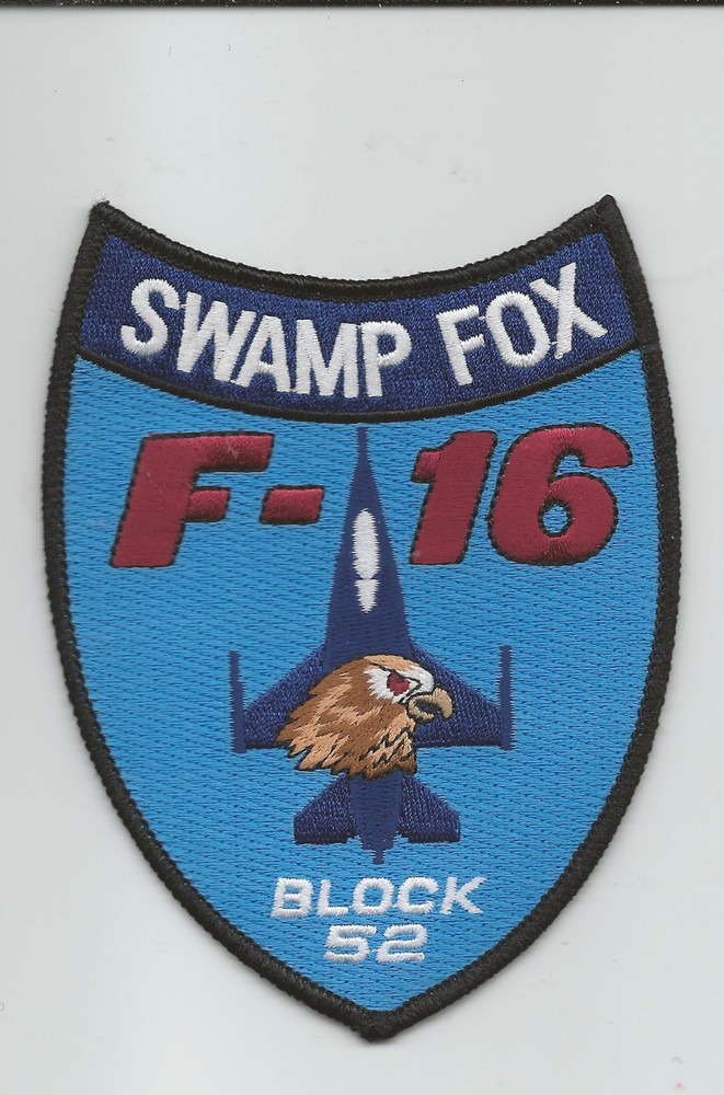 157th FIGHTER SQUADRON F-16 BLOCK 52  patch