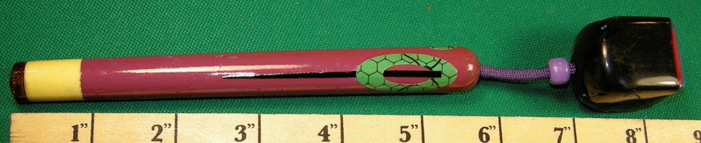 #9787 1-Ornate pool cue tip chalk holder