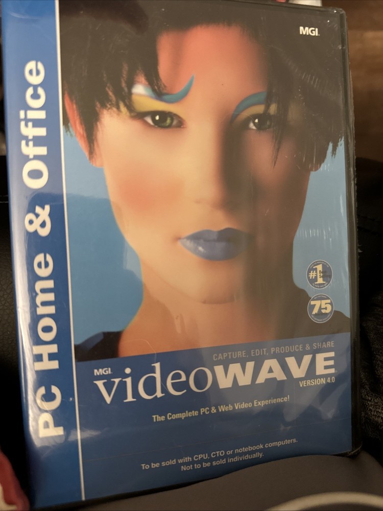 MGI Video Wave Version 4.0 PC Home & Office CD ROM Software