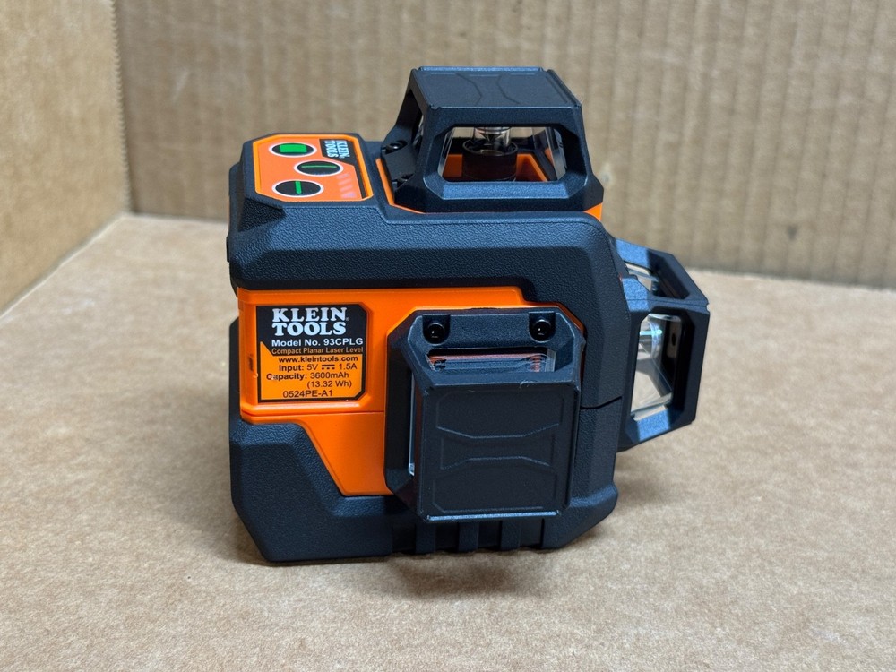 KLEIN TOOLS [93CPLG] COMPACT SELF-LEVELING PLANAR LASER LEVEL - [NO BRACKET]