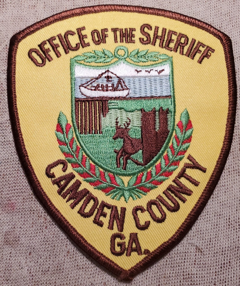 GA Camden County Georgia Sheriff Shoulder Patch