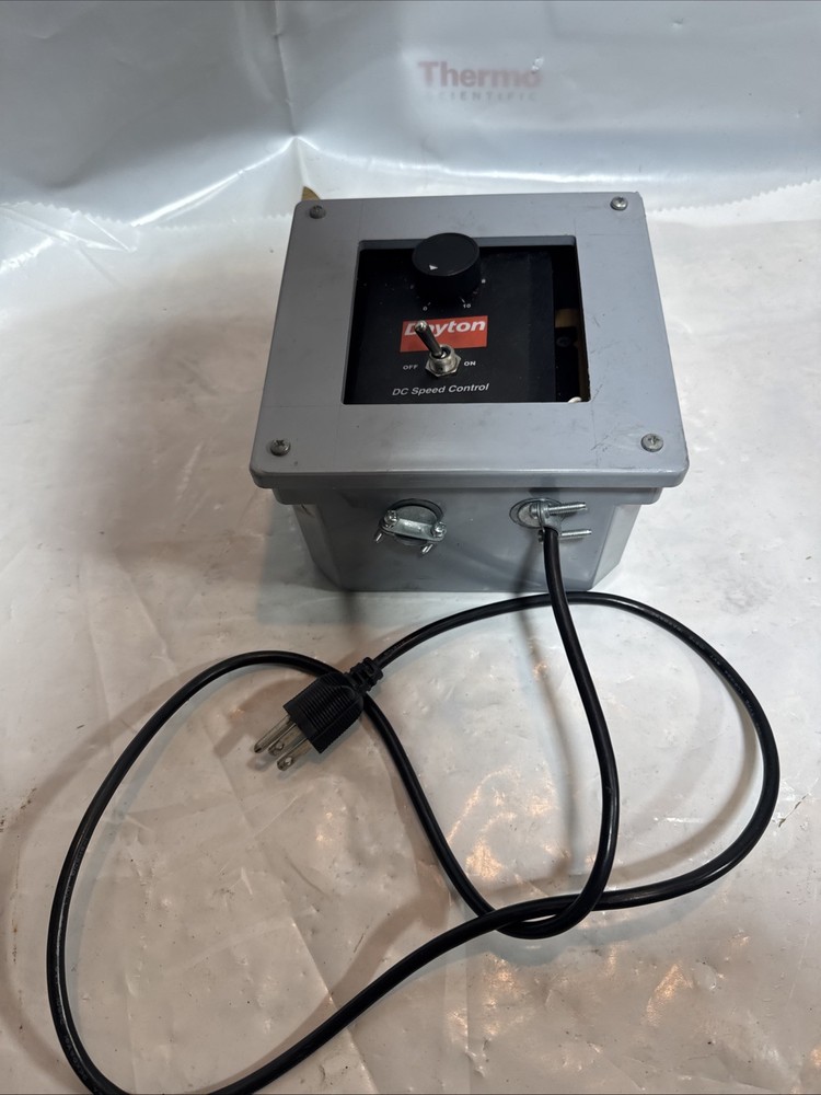 Dayton DC Motor Speed Control