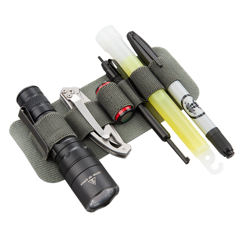 MAK Band Split – Modular Tactigami Kit Organizer Panel for Flashlights, Tools...
