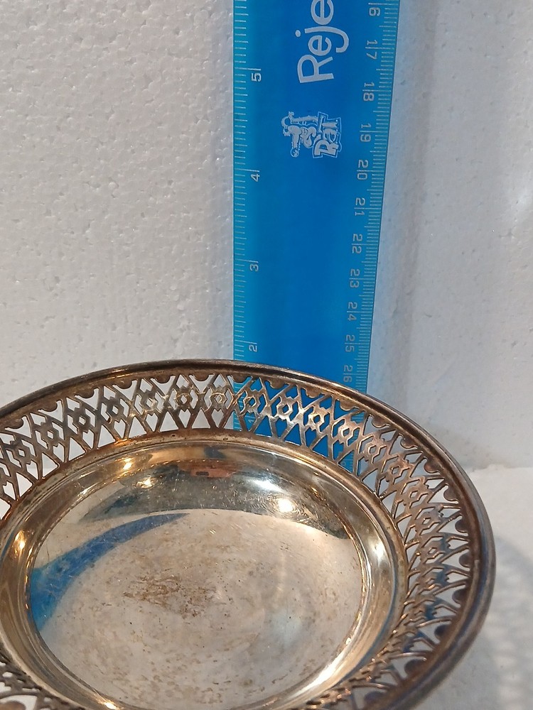 SILVERPLATE Made In England EPNS Dish Nut Candy