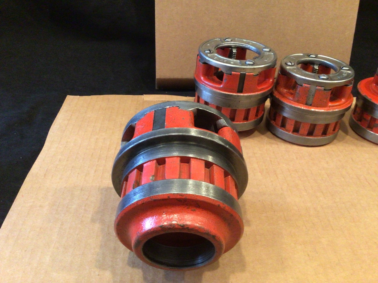 RIDGID 12 R PIPE THREADING DIE SET 1/2"-2", 6 Die Heads, FITS RIDGID 700 12R