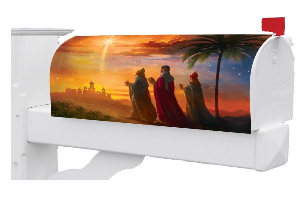 Wise Men Mailbox Cover