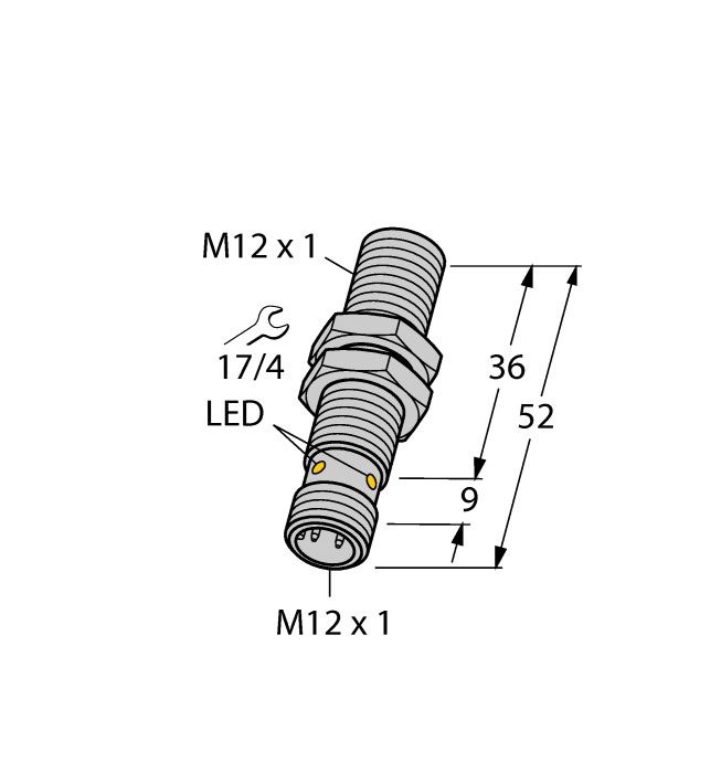 TURCK Bi2-M12-Y1X-H1141 Inductive sensor