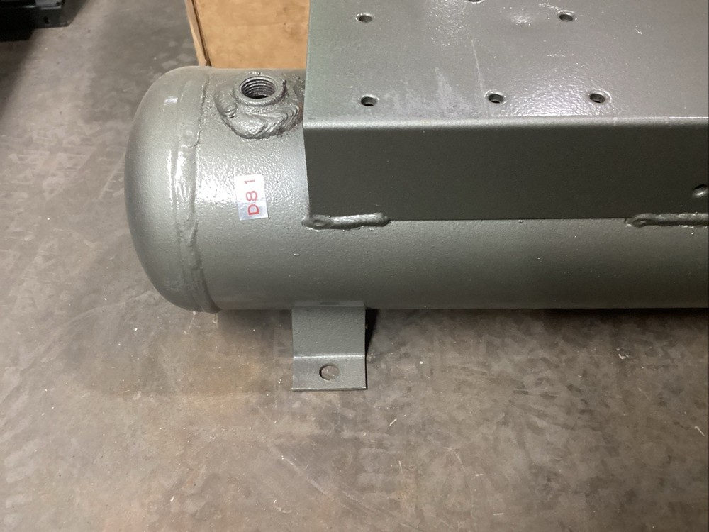 Dayton 3 Gallon Horizontal Non-Code Compressor Tank 1Z782B #806E89PR6*CO