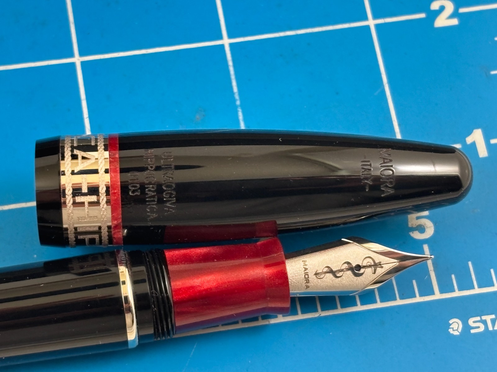 Judd's NEW Maiora Hippocratica Fountain Pen w/Fine Nib