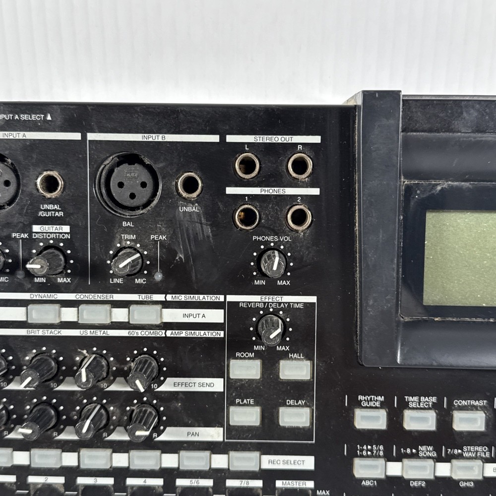 Fostex MR-8 mkii Digital Multitracker Tested Working With Power Cord