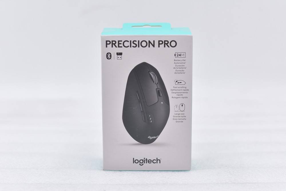 Logitech Precision PRO Optical USB Wireless Gaming Mouse, Black 910-007450