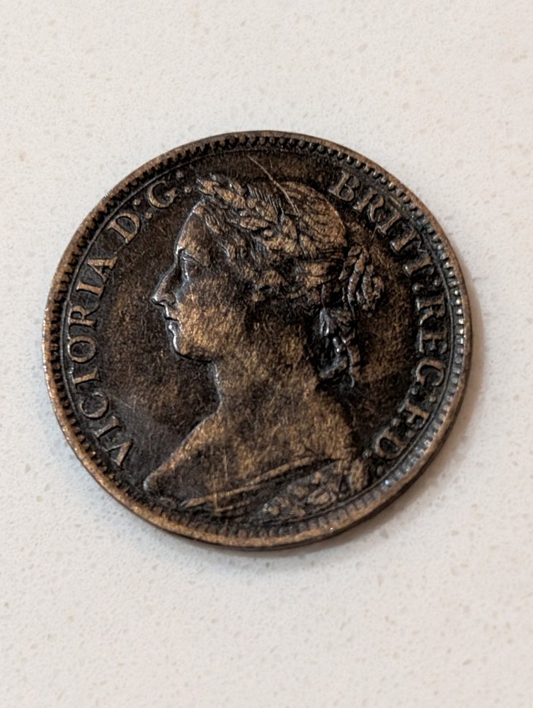 1884 - Farthing - Great Britain - K 4