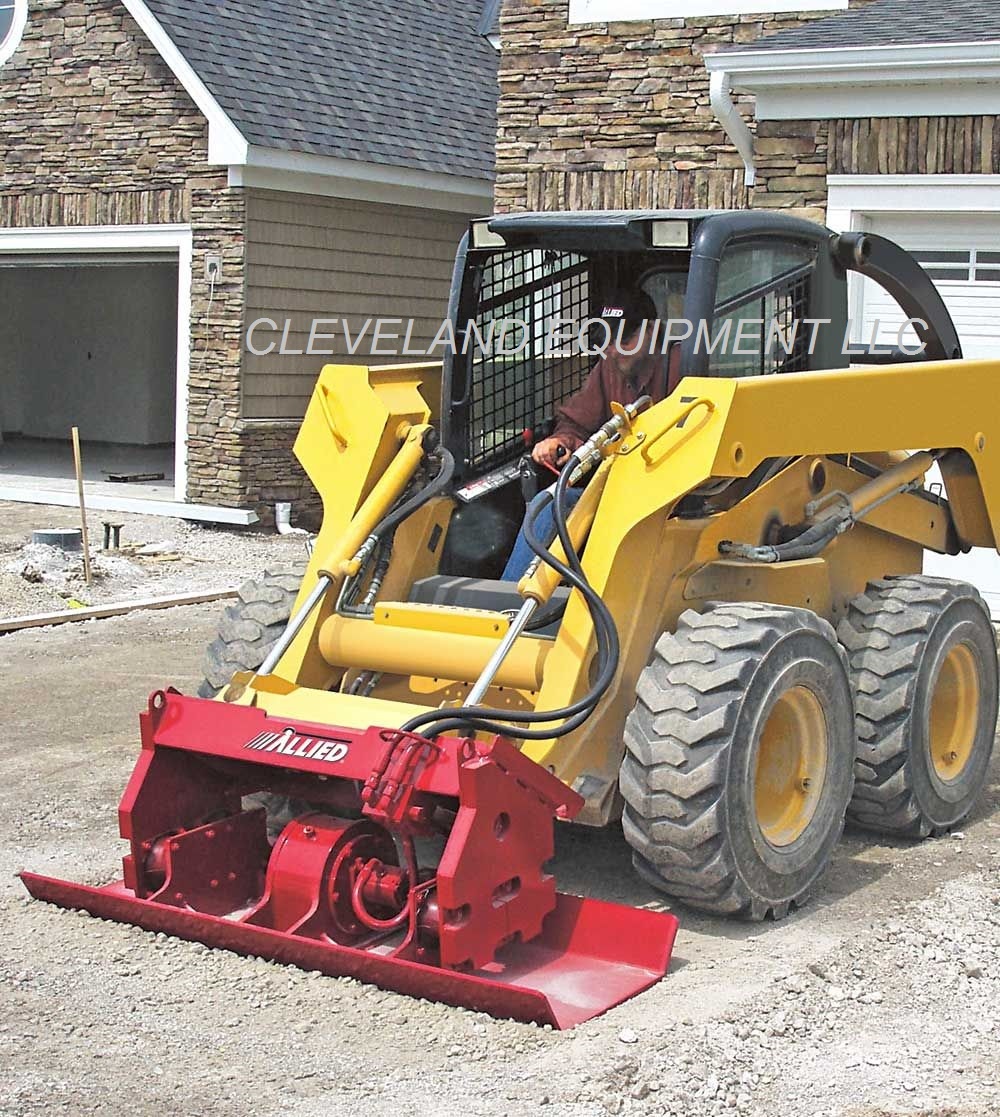 72" RAMMER HO-PAC 1000-CS VIBRATORY PLATE COMPACTOR ATTACHMENT Skid Steer Roller