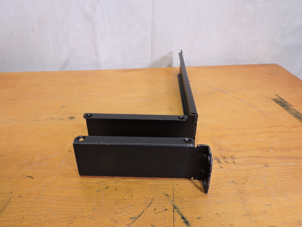 Shure half rack mixer/wireless mic rack mounting brackets.
