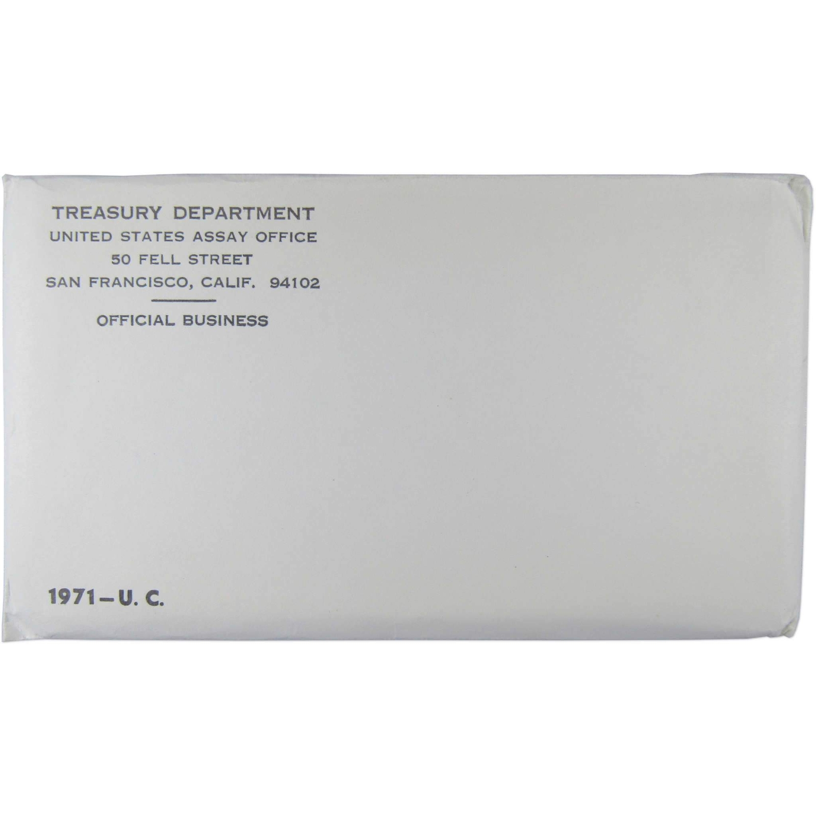 1971 Uncirculated Coin Set U.S Mint Original Government Packaging OGP