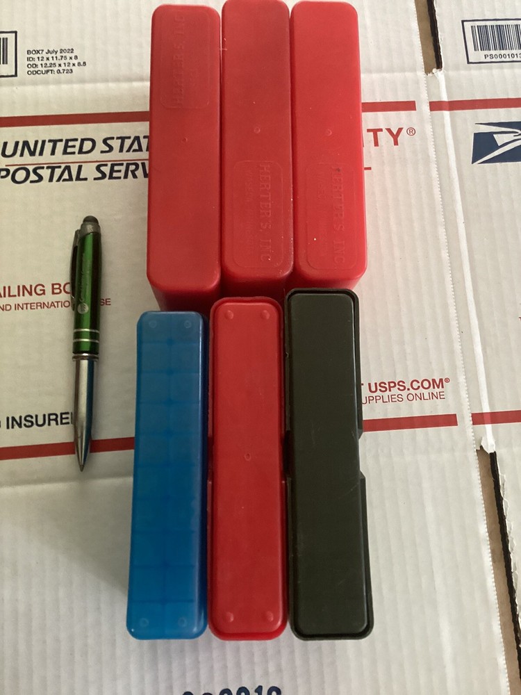 6 rifle Shell box - holds 6 Hold 10 Shells
