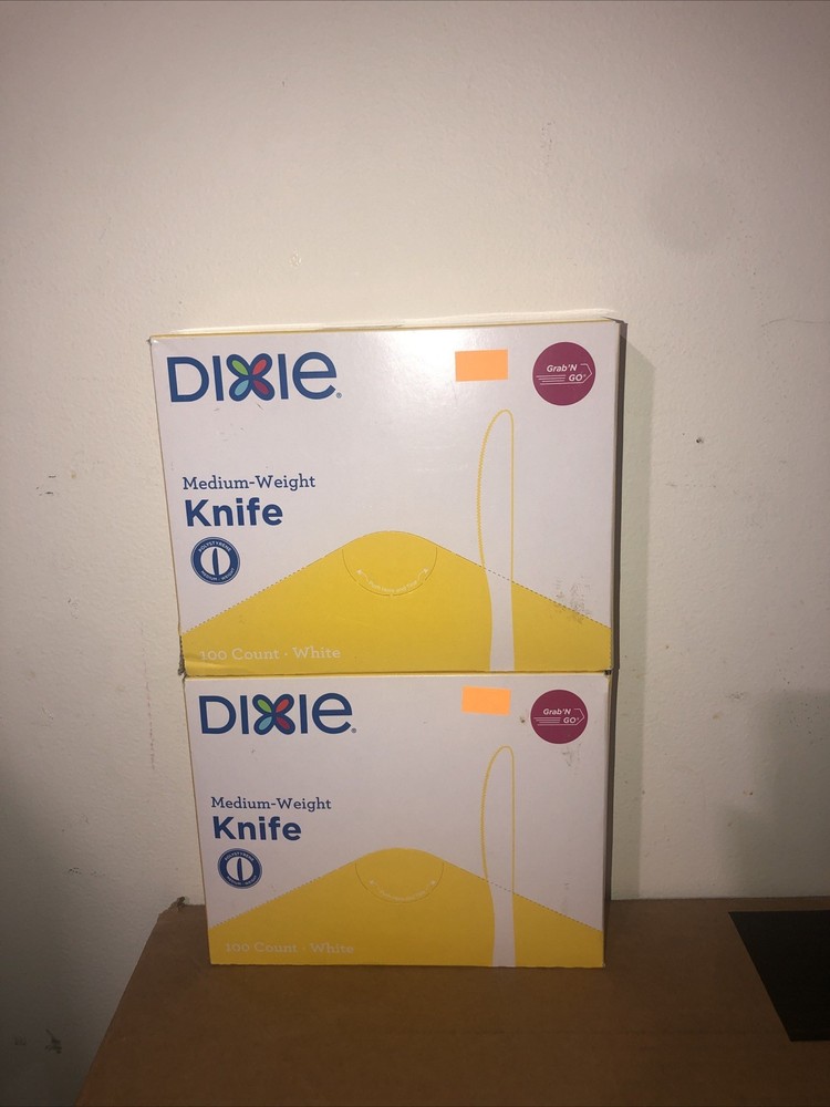 Dixie Medium Weight Plastic Knives 200count