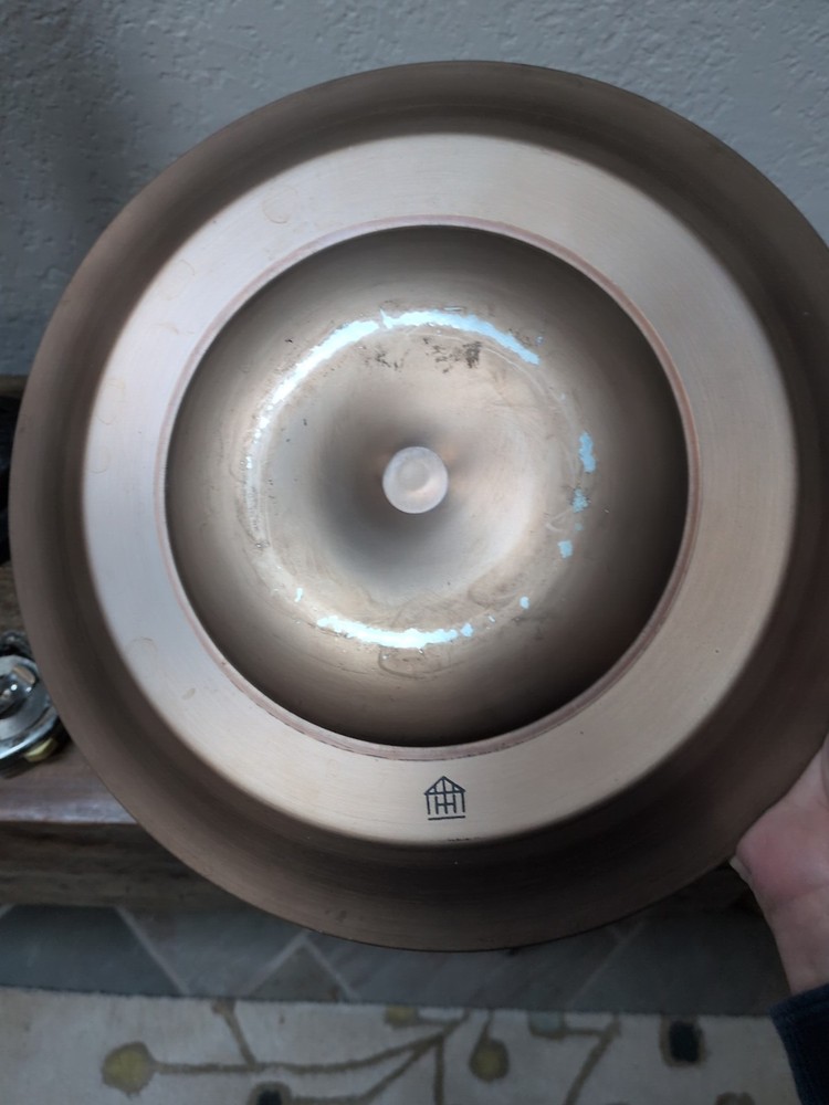 2 Tier Hearth & Hand Copper Circular Metal Server