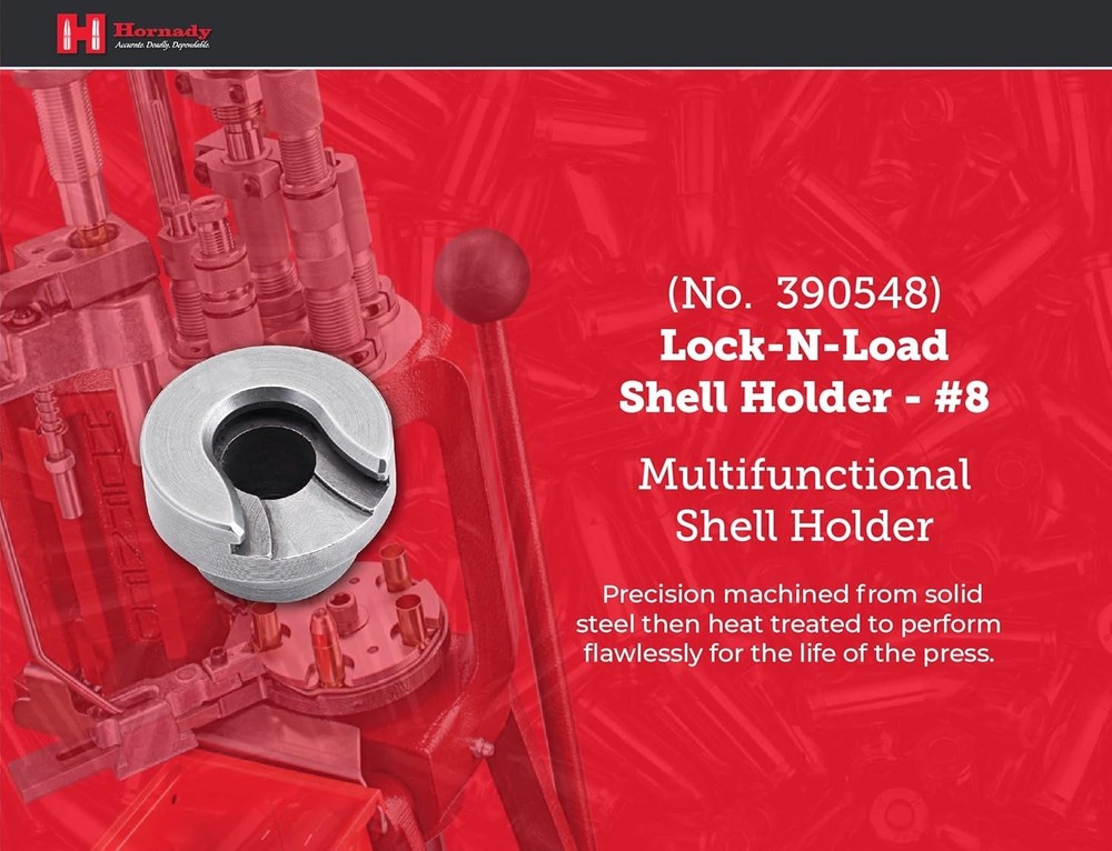 Hornady Shell Holder #8 - 390548